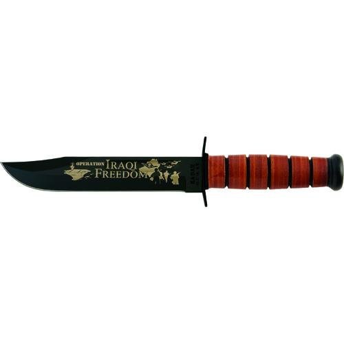 Ka-Bar Operation Iraqi Freedom Commemorative Knife Clamp, USN