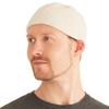 CHARM Kufi Hat Mens Beanie - Men Cotton Skull Cap Hand Made 2 Sizes Islam White M view 1