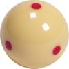 Aramith 2-1/4" Regulation Size Billiard/Pool Ball: Super Pro Cup Cue Ball with 6 Red Dots view 4