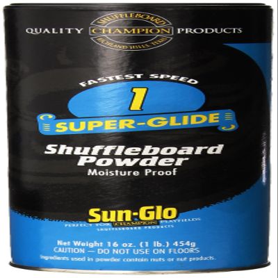 Sun-Glo Speed 1 (Super Glide Wax) Shuffleboard Table Powder, 16 oz. Can