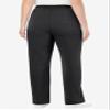 Woman Within Plus Size Tall Better-Fleece Pull-On Drawstring Sweatpants - 3X, Heather Charcoal view 2