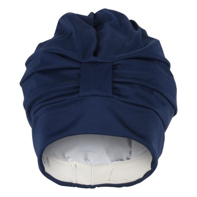 Fashy Women's Fabric Swim Cap - Deep Blue