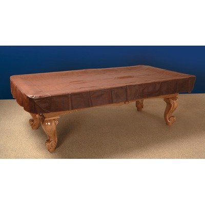 Imperial 18 - X Naugahyde Fitted Pool Table Cover Color: Brown, Table Size: 7'