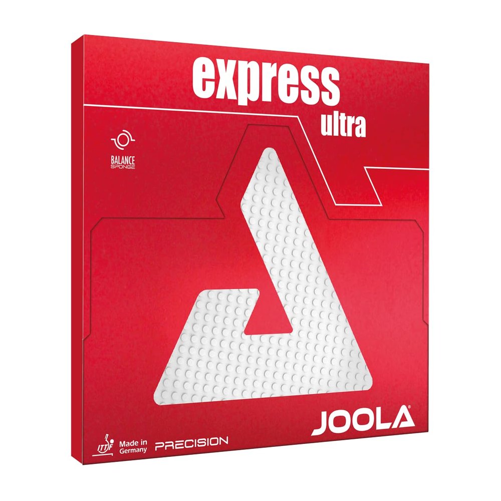 JOOLA Express Ultra Table Tennis Rubber (Red, Maximum)