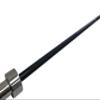 Ader Olympic 302 Lbs Black Set with Olympic Chrome Bar & Spring Collars view 4