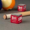 Master Billiard Pool Chalk, Pack of 12 Cubes, Grey, with Protective Box - Professional Billiards Chalk for Smooth, Even Coating on Cue Tip - Pool Table Accessories Gifts for Men (18-336) view 2