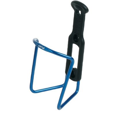 Zefal Aluplast 124 Aluminium Bicycle Water Bottle Cage, Blue, Universal