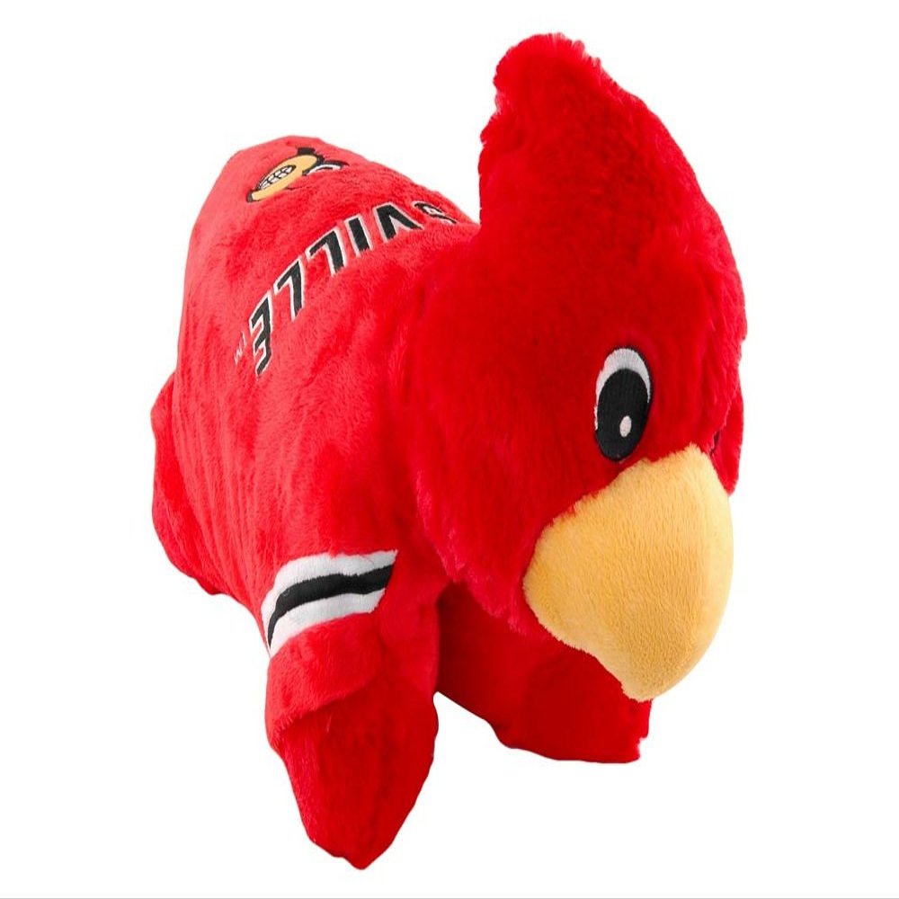 Fabrique Innovations NCAA Pillow Pet, Louisville Cardinals