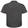 Red Kap Men's Industrial Work Shirt, Regular Fit, Short Sleeve, Charcoal, 4X-Large Tall view 4