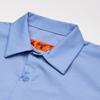 Red Kap Men's Industrial Work Shirt, Regular Fit, Long Sleeve, Light Blue, 4X-Large view 4