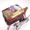 OG-K Giken Rear Basket, Peripheral Goods, TN-5 (Splash Prevention Net), Dark Brown, for Bicycles view 3