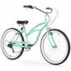 Firmstrong Urban Women's Beach Cruiser Bike, 7 Speed Bicycle, 26 Inch Wheels, Mint Green view 1