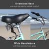 Firmstrong Urban Women's Beach Cruiser Bike, 7 Speed Bicycle, 26 Inch Wheels, Mint Green view 4