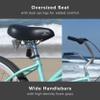 Firmstrong Urban Women's Beach Cruiser Bike, 3 Speed Bicycle, 24 Inch Wheels, Mint Green view 4