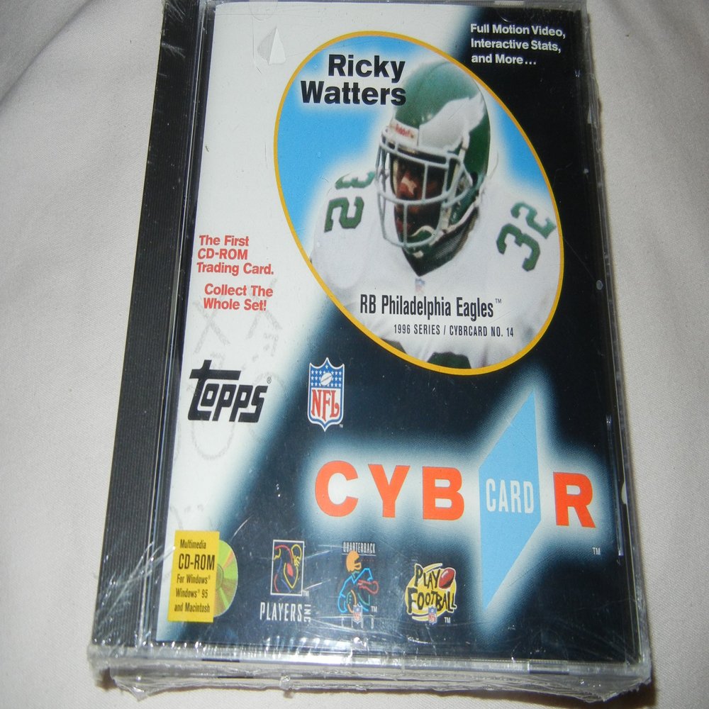 Ricky Watters - Major League Baseball - Cyber Card