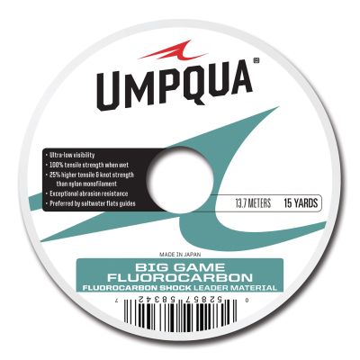 Umpqua Fly Fishing Big Game Fluoro Shock15Yd100Lb