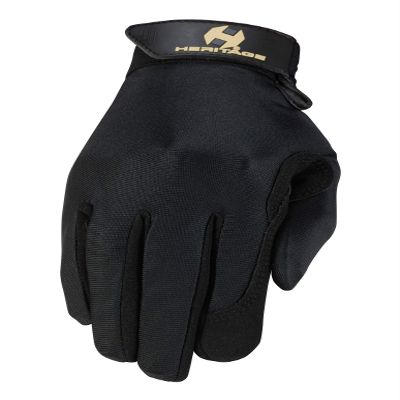 Heritage Performance Gloves, Size 12, Black