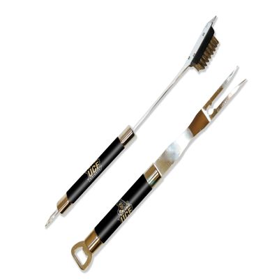 Northwest NCAA Central Florida Knights Barbeque Fork and Grill Cleaner Set