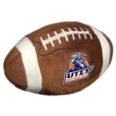 Northwest NCAA Texas El Paso Miners Plush Football Pillow