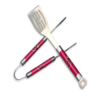 Northwest NFL Arizona Cardinals Barbeque Tongs and Spatula Set