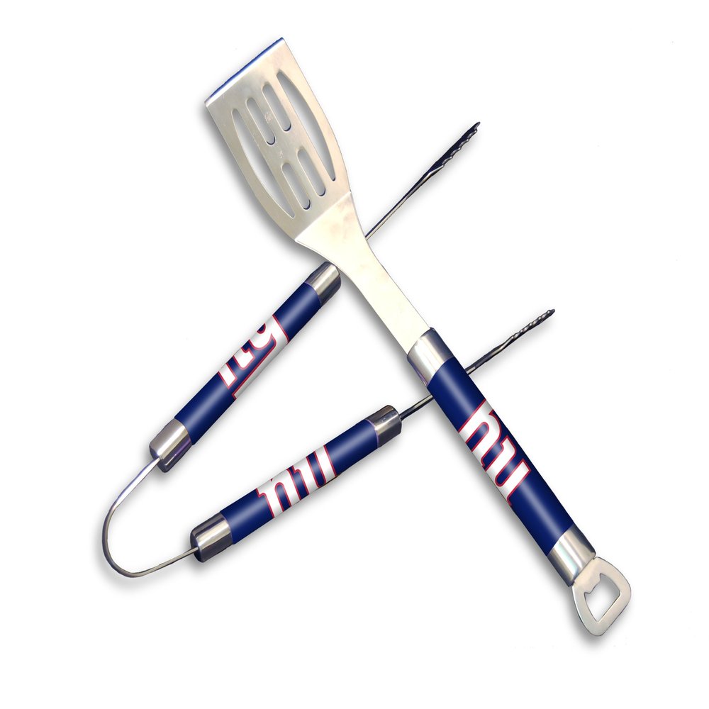 Northwest NFL New York Giants Barbeque Tongs and Spatula Set