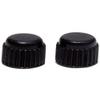 2010 Weldtite Woods Valve Caps Black view 1