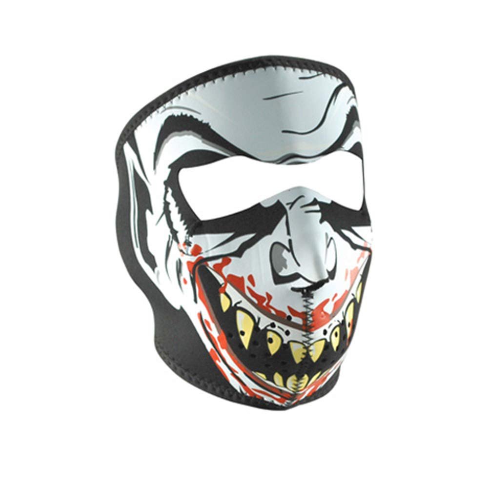 Zanheadgear Full Mask Neoprene Vampire Glow in the Dark