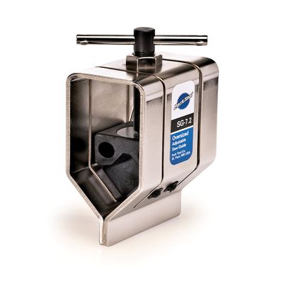 PARKTOOL SG-7.2 Oversized Cutting Guide, Silver, Compatible Pipe: 0.9-1.8 inches (22-45 mm) Diameter