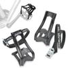 Zefal Toe-Clips S/M + Christophe 515XL Toe-Straps Set  Technopolymer Toe Clips with 440mm Braided Straps, Euro Size 42 / US 9, Compatible with Flat Pedals, Vintage & Touring Bikes view 1