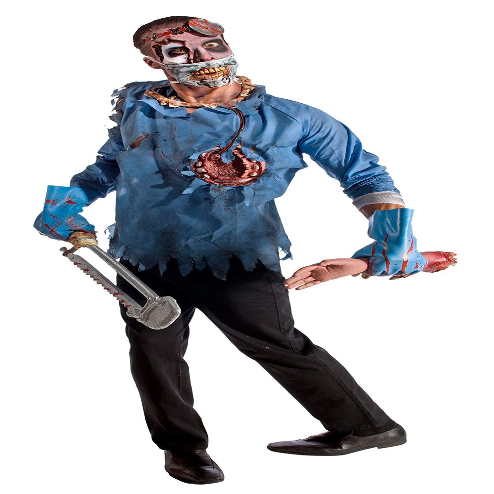 Rubie's Costume Co. Men's Zombie Doctor's Jacket, As Shown, One Size