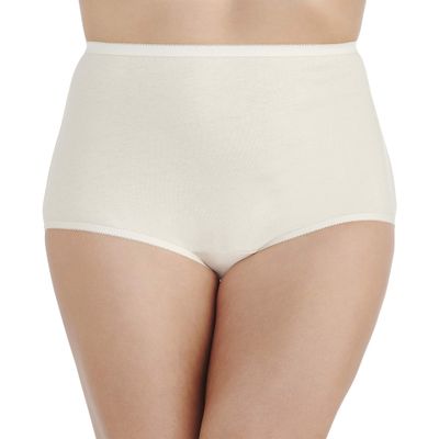 Vanity Fair womens Perfectly Yours Traditional Panties Briefs, Cotton - Fawn, 8 US