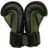 Thai-Style Sparring Gloves - Blk/Red for Muay Thai, MMA, Kickboxing, Boxing-18oz view 3