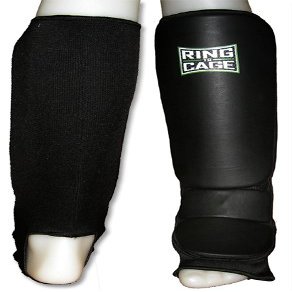 Grappling Shin Instep - Stretchable Coverd Back for MMA, Muay Thai, Kickboxing-Regular