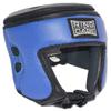 Muay Thai Competition Headgear - Blue - for Boxing, Muay Thai, MMA, Kickboxing-Regular view 2