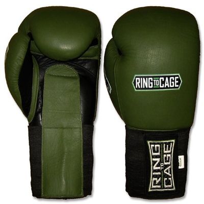 Deluxe MiM-Foam Sparring Gloves - Hook&Loop/Elastic Cuff for Muay Thai, MMA, Kickboxing, Boxing-20oz