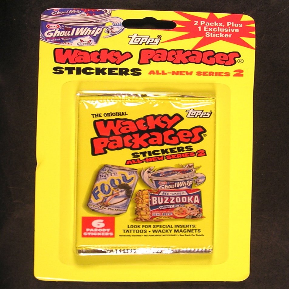 2005 Topps Wacky Packages Series 2 Blister Pack