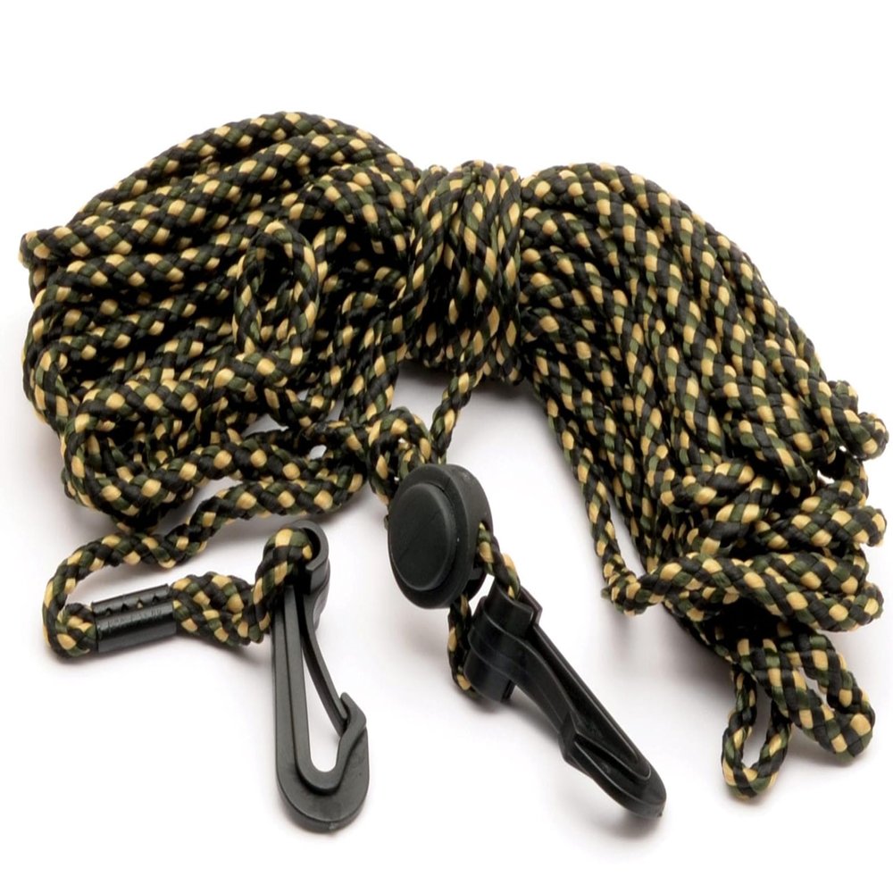 HME Gear & Bow Hoist Rope (25FT) - Reliable Sturdy Adjustable Heavy Duty Tri-Color Cord for Lifting Hunting Gear