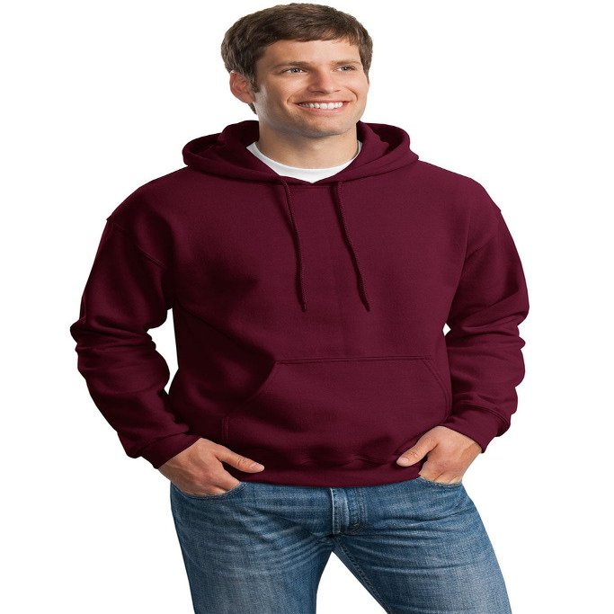 Big Mens Pullover Hooded Sweatshirt