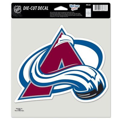 Colorado Avalanche Die-Cut Decal - 8in x8in Color