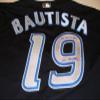 Jose Bautista Signed Uniform - Authentic - Autographed MLB Jerseys view 1
