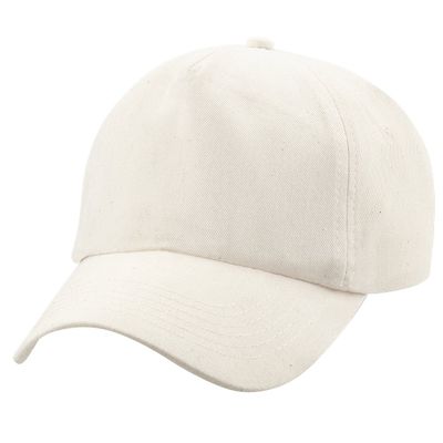 Beechfield Mens Original Cotton Baseball Cap Natural
