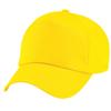 Beechfield Mens Original Cotton Baseball Cap Yellow view 1