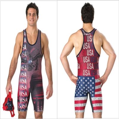 Cliff Keen USA Eagle Wrestling Singlet - Small