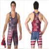 Cliff Keen USA Eagle Wrestling Singlet - Small view 1