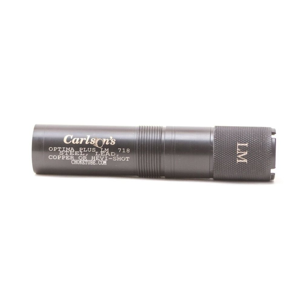 Carlson's Choke Tubes 12 Gauge for Beretta Optima Plus [ Light Modified | 0.718 Diameter ] Blued Steel | Blued Sporting Clays Choke Tube | Made in USA