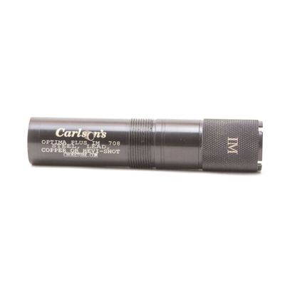 Carlson's Choke Tubes 12 Gauge for Beretta Optima Plus [ Improved Modified | 0.708 Diameter ] Blued Steel | Blued Sporting Clays Choke Tube | Made in USA