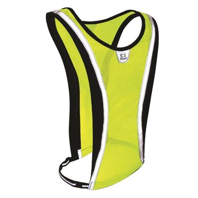 Amphipod Luminous-Lite Reflective Vest for Running, Cycling & Walking, High-Visibility Safety Vest for Low-Light Conditions for Men & Women - Yellow - OSFM