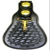 Aetco Flap Style Key Holder - Basketweave/Brass Snap view 1