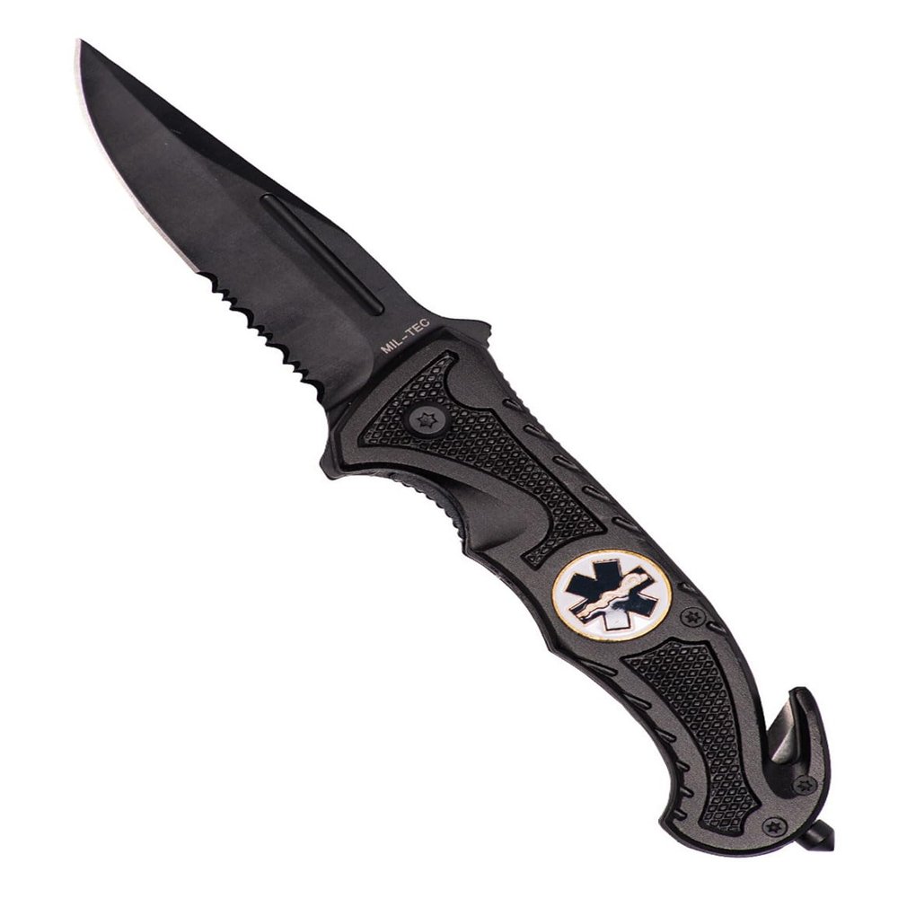 Car Pocket Folding Tactical Serrated Sharp Stainless Steel Medic Paramedic Knife "Rescue"