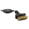 EZ Brush Mini Retractable Golf Club Brush Cleaning Tool with Clip and Brass Bristles view 2